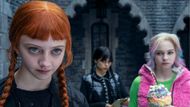 Agnes, Enid, and Wednesday (Image via Netflix)